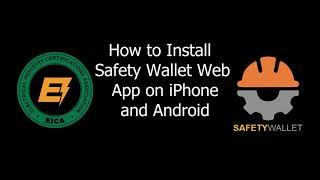 How to Install Safety Wallet Web App on iPhone and Android