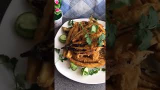 Crispy Fry Eggplant Recipe #cooking #shortvideo #everydayfood #shorts