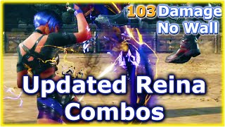 Reina Updated combo tutorial with more damage and execution tips for Tekken 8