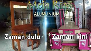 ANEKA MODEL MEJA RIAS ALUMUNIUM SUPER CANTIK || TERBARU