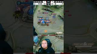 Reaksi L3r Nonton Evos Legends Kena Bant41 di Final #mobilelegends #shorts