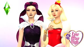 Raven Queen And Apple White [Ever After High] : Create a sim I Sims 4