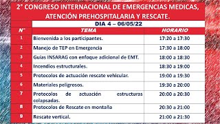 2° CONGRESO INTERNACIONAL DE EMERGENCIAS, ATENCION PREHOSPITALARIA Y RESCATE