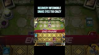 INFERNOBLE SNAKE EYES TOO GOOD YUGIOH MASTER DUEL  #yugioh #masterduel #snakeeyes #infernoble