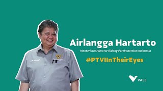 #PTVIInTheirEyes Menko Perekonomian Airlangga Hartarto