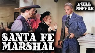 SANTA FE MARSHAL | William Boyd | Full Western Movie | English | Wild West | Free Movie