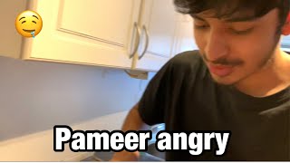 Pameer is angry? | Friday vlog | snowfall #stockholm #mrhomikhan