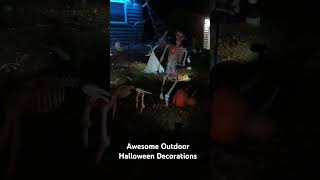 Awesome Outdoor Halloween Decorations