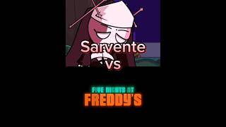 Sarvente #vs Five Nights at Freddy's #fnf #fnaf #shorts #song