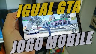 JOGO MOBILE ANDROID  IGUAL GTA MUNDO ABERTO DISPONIVEL PARA DOWNLOAD JOGABILIDADE BOA GRÁFICOS TOP