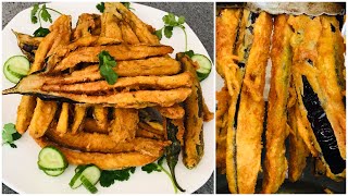 Crispy Fry Eggplant Recipe // Delicious Baingan Recipe // Everydayfood