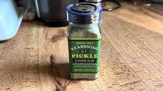 Review of Trader Joe's Seasoning in a Pickle