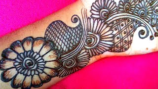 Beautiful mehndi design |Easy Mehndi design fronthand |Simple mehndi design |Mehndi ka design