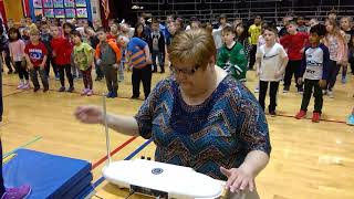 Theremin debuts at Kindergarten Concert