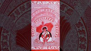 Devi Saraswati mandala art|Mandala work#shortsvideo #youtubeshorts#mandala#saraswati