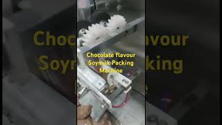 Chocolate flavour soymilk packing Machine #machine #foodpackagingmachine