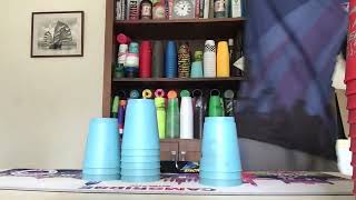 Sport Stacking Cycle 5.910 (First 5 with 3 Holed Cups) [Recorded in March 2024]