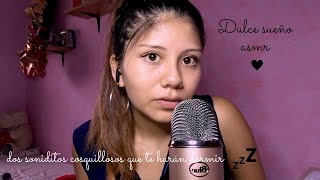 ASMR Español - Dos soniditos que te harán dormir / triggers for sleep / BlueYeti