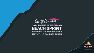 Swift Racing 2024 Rowing NZ Beach Sprint Champs