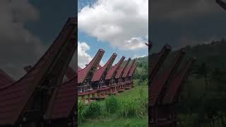 Keindahan perkampungan di Toraja Utara