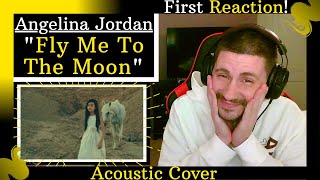 Angelina Jordan - "Fly Me To The Moon" (Acoustic) [REACTION] | SINATRA WOULD BE PROUD!!!