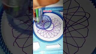 Hypnotic Spirograph Art ASMR | Colorful and Relaxing Designs #satisfying  #asmr