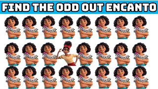 🌸​Find The Odd Encanto Out🌸​ l ENCANTO PUZZLES || Encanto - Find The Odd One Out!