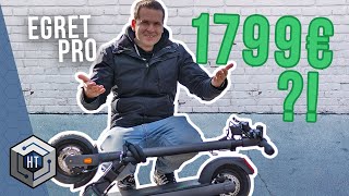 EGRET Pro im Test  | E-Scooter für 1799€?! (REVIEW)