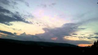 Timelapse oblohy 25.04.2014