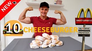 10 Cheeseburger Challenge - MCDONALD´S EDITION