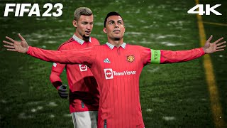 FIFA23 - Ro🤖Zão!! Manchester United vs. Paris Saint-Germain - UEFA Champions League Final • PS5 4K