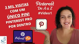 TRÁFEGO ORGÂNICO com PINTEREST- 3 MIL VISITAS no Blog com Um ÚNICO PIN