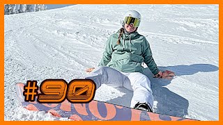 Her skills were on point! #snowboarding #morelife #vlog #fun #adventure