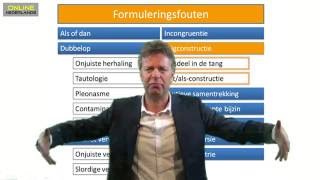 Formuleringsfouten (aflevering 5) - wigconstructie