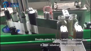 Double sides Sticker Labeling Machine