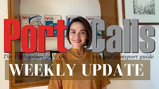 Weekly Update #1 │PortCalls