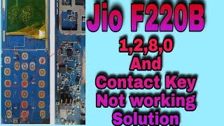 Jio F220B 1 2 8 0 And Contact Key Not Working Solution. 220b 1 2 8 0 problem @bajrangmobileakot