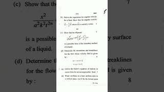 M.Sc IstSem 2023-24 HYDRODYNAMICS #hydrodynamics #maths #msc #mscmaths #msc2023 #siddharthuniversity