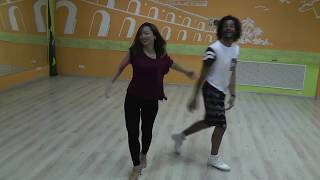 Zouk Class 02.10.17 at Brazuka Dance School - Wakko and Natasha