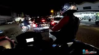 MALAM MINGGU NIGHT RIDE MALAH APES N4BR4K TEMEN SENDIRI