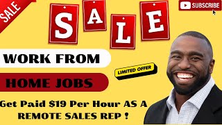 (VRI) REMOTE INSIDE SALE REP #salesjobs #remotejobs #workfromhome #facebook #nowhiring #tiktok