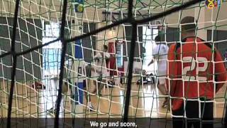 Egypt's handball team prepares for their first game against Singapore!