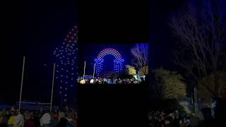 Matariki Drone Show 2024 in Dunedin, NZ #drone #show #newzealand #night #wow #celebration