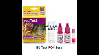 Test kit Photphat(PO4) Sera - Chuyên Sỉ Test Sera tại VN - Nhập trực tiếp từ Đức - 0937.28.5657