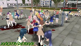 [GTA SA]: Bang Dream Vs Love Live: The Brawl Of Pershing Square