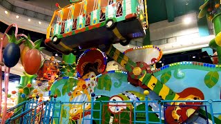 Crazy Bus Amusement Ride At Berjaya Times Square Theme Park