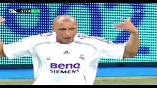 Roberto Carlos! O melhor lateral esquerdo de todos os tempos.