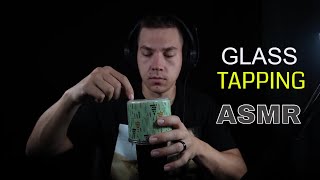 ASMR Glass Tapping & Scratching |Echoed|