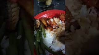 Ikan sarden dan kentang goreng rica rica..! Sangat lezat sekali sahabat Makan. 👍👍