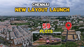 சென்னையில் ஹைகிளாஸ் ஏரியாவில் வீட்டு மனைகள் | New Layout Grand Launch | Plots in OMR